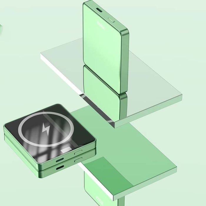 Wygodny Mini Magnetyczny Bezprzewodowy Power Bank