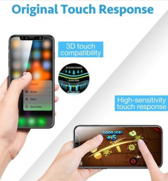 Kompatybilne z Apple, szkło hartowane na ekran do iPhone 12, 11, Xs Max, 7, 8, 6