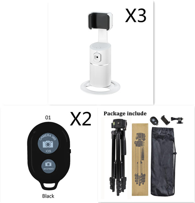 Inteligentny stojak na telefon z rozpoznawaniem twarzy i śledzeniem PTZ, stojak do transmisji na żywo