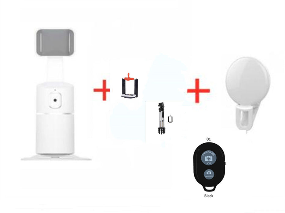 Inteligentny stojak na telefon z rozpoznawaniem twarzy i śledzeniem PTZ, stojak do transmisji na żywo