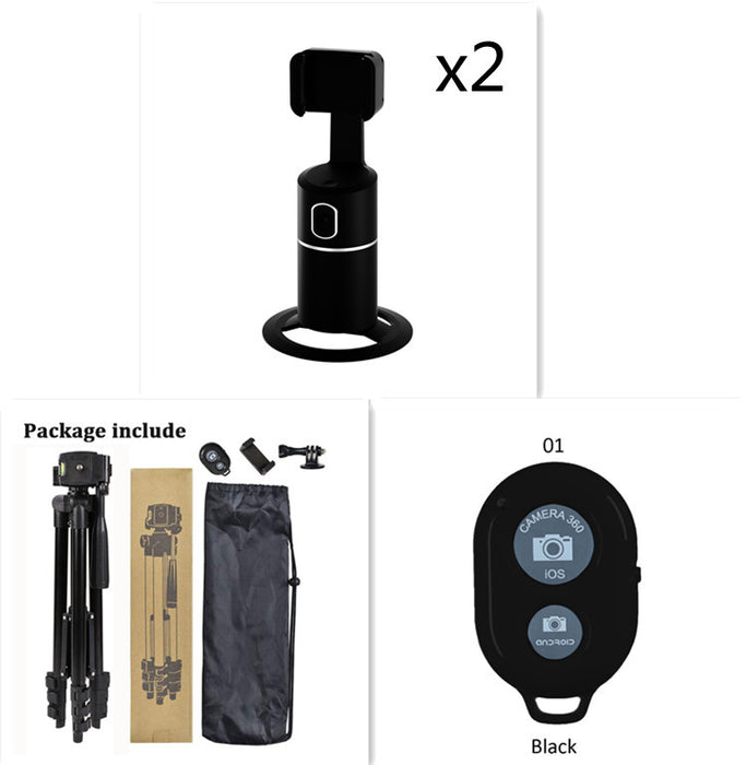 Inteligentny stojak na telefon z rozpoznawaniem twarzy i śledzeniem PTZ, stojak do transmisji na żywo