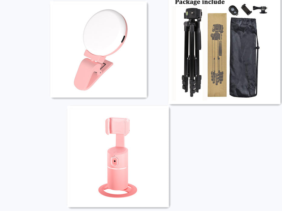 Inteligentny stojak na telefon z rozpoznawaniem twarzy i śledzeniem PTZ, stojak do transmisji na żywo