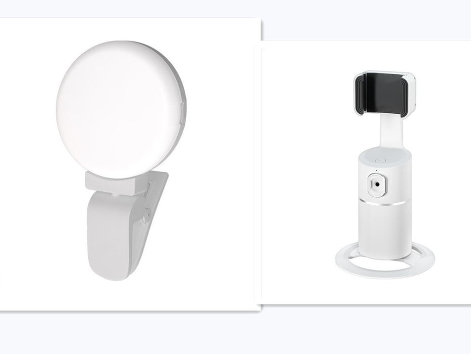 Inteligentny stojak na telefon z rozpoznawaniem twarzy i śledzeniem PTZ, stojak do transmisji na żywo