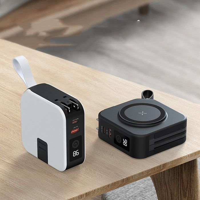 Magnetyczny Bezprzewodowy Power Bank 5-w-1