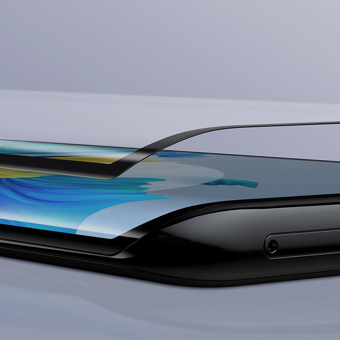 Pełnoekranowe zakrzywione szkło hartowane z pełnym klejem do Mate40 Pro – pojedyncze opakowanie, czarne