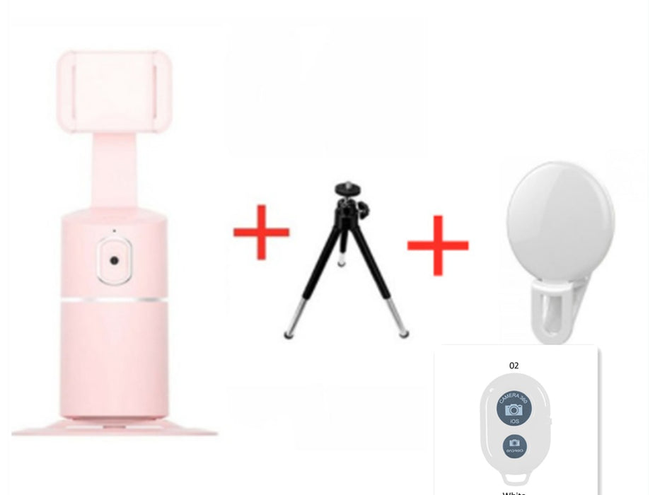 Inteligentny stojak na telefon z rozpoznawaniem twarzy i śledzeniem PTZ, stojak do transmisji na żywo