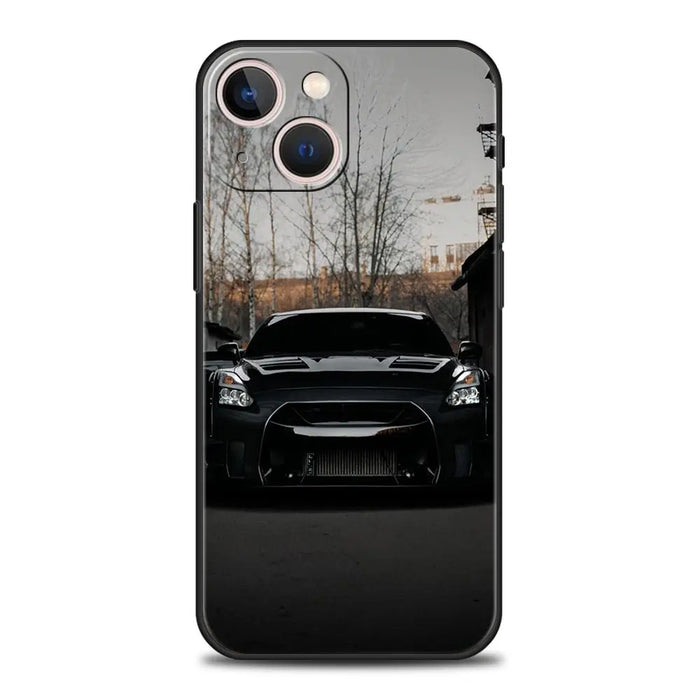 Suitable for iPhone 15 Japanese blue red JDM sports car phone case