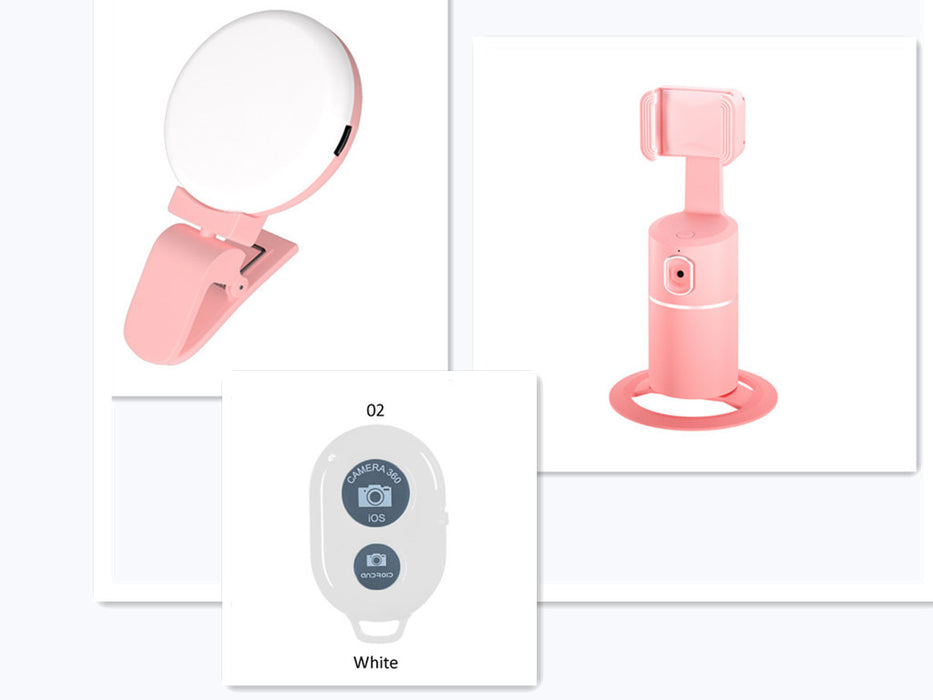 Inteligentny stojak na telefon z rozpoznawaniem twarzy i śledzeniem PTZ, stojak do transmisji na żywo