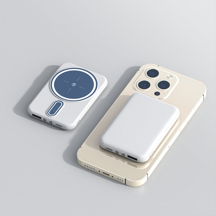 Magnetyczny bank zasilania z funkcją ładowania bezprzewodowego