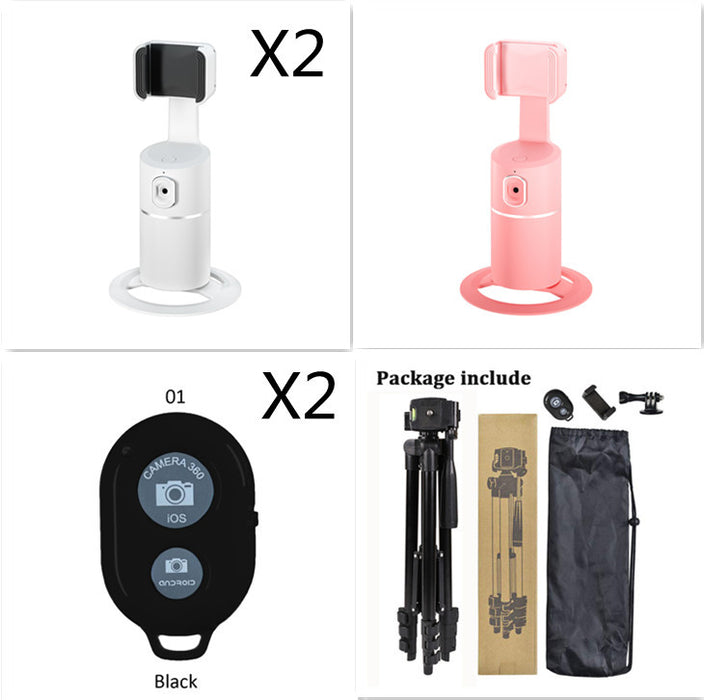 Inteligentny stojak na telefon z rozpoznawaniem twarzy i śledzeniem PTZ, stojak do transmisji na żywo