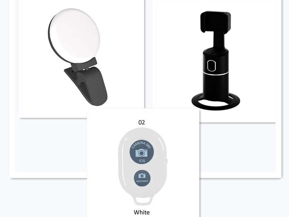 Inteligentny stojak na telefon z rozpoznawaniem twarzy i śledzeniem PTZ, stojak do transmisji na żywo