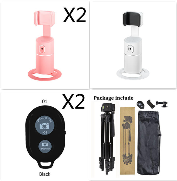 Inteligentny stojak na telefon z rozpoznawaniem twarzy i śledzeniem PTZ, stojak do transmisji na żywo