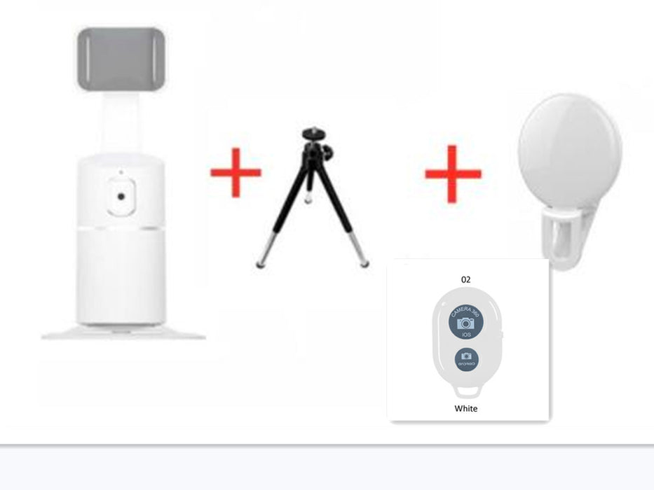 Inteligentny stojak na telefon z rozpoznawaniem twarzy i śledzeniem PTZ, stojak do transmisji na żywo