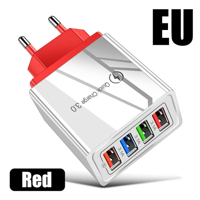 Ładowarka 4USB 5V3A – wieloportowa ładowarka do telefonów