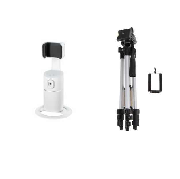 Inteligentny stojak na telefon z rozpoznawaniem twarzy i śledzeniem PTZ, stojak do transmisji na żywo