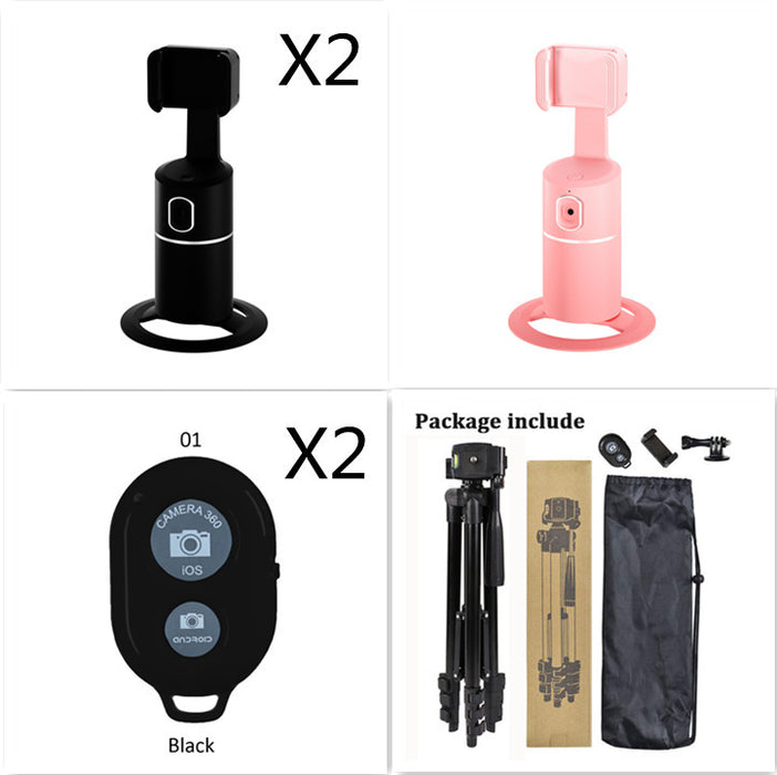 Inteligentny stojak na telefon z rozpoznawaniem twarzy i śledzeniem PTZ, stojak do transmisji na żywo