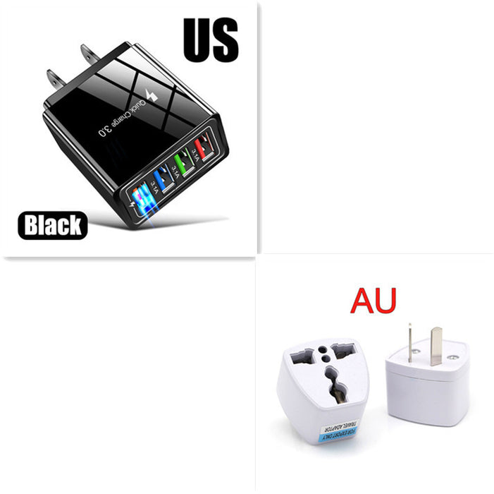 Ładowarka 4USB 5V3A – wieloportowa ładowarka do telefonów