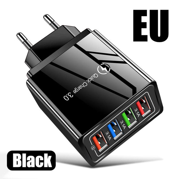 Ładowarka 4USB 5V3A – wieloportowa ładowarka do telefonów