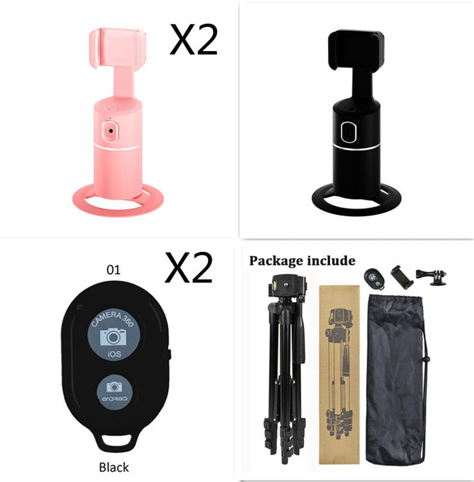 Inteligentny stojak na telefon z rozpoznawaniem twarzy i śledzeniem PTZ, stojak do transmisji na żywo