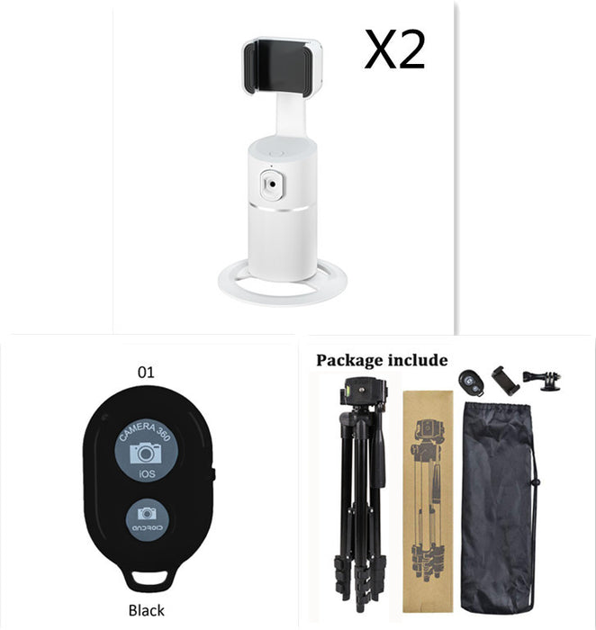 Inteligentny stojak na telefon z rozpoznawaniem twarzy i śledzeniem PTZ, stojak do transmisji na żywo