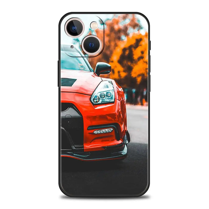 Suitable for iPhone 15 Japanese blue red JDM sports car phone case