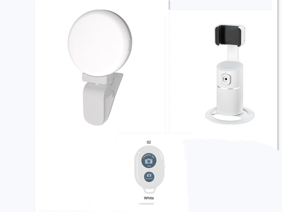 Inteligentny stojak na telefon z rozpoznawaniem twarzy i śledzeniem PTZ, stojak do transmisji na żywo