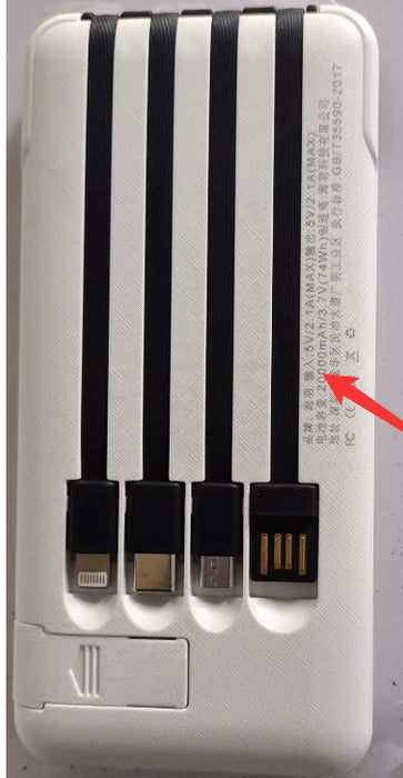 Mini power bank o dużej pojemności 20000mAh