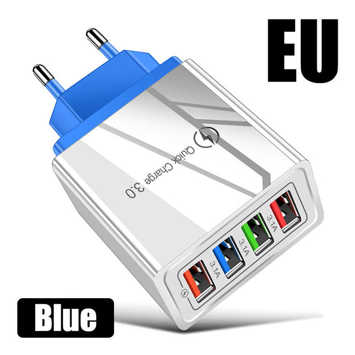 Ładowarka 4USB 5V3A – wieloportowa ładowarka do telefonów