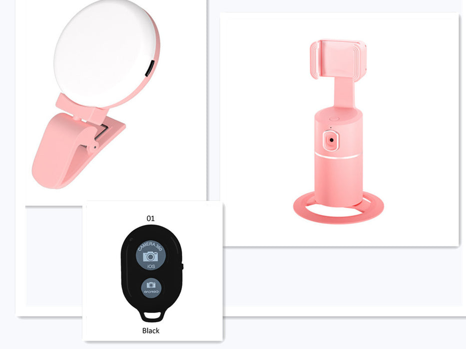 Inteligentny stojak na telefon z rozpoznawaniem twarzy i śledzeniem PTZ, stojak do transmisji na żywo