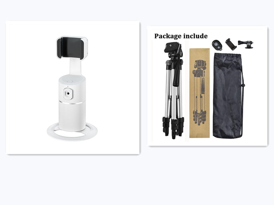 Inteligentny stojak na telefon z rozpoznawaniem twarzy i śledzeniem PTZ, stojak do transmisji na żywo