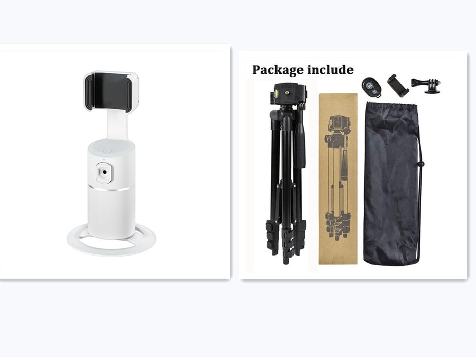 Inteligentny stojak na telefon z rozpoznawaniem twarzy i śledzeniem PTZ, stojak do transmisji na żywo