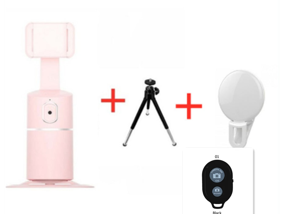 Inteligentny stojak na telefon z rozpoznawaniem twarzy i śledzeniem PTZ, stojak do transmisji na żywo